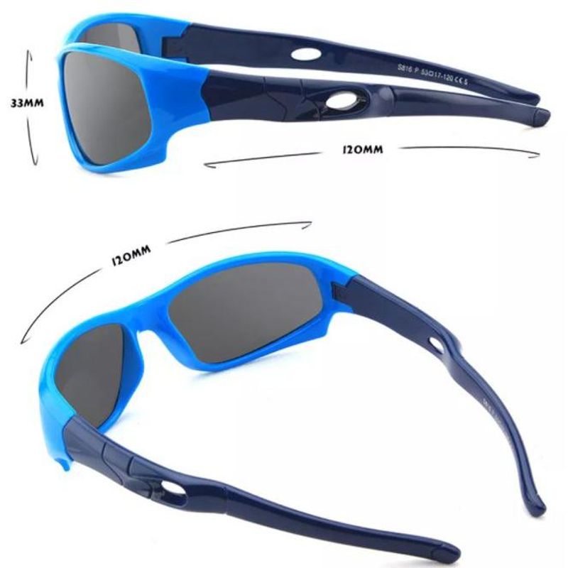 Polarized Sports Glasses Junior Unisex - White&Red