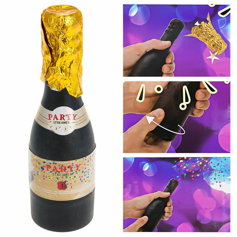 Confetti Cannon Bottle 20cm