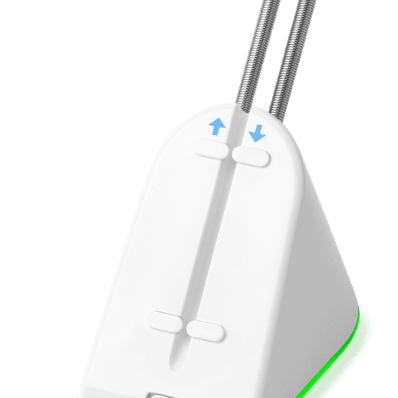 Deltaco Gaming Mouse Bungee RGB LED - Hvit