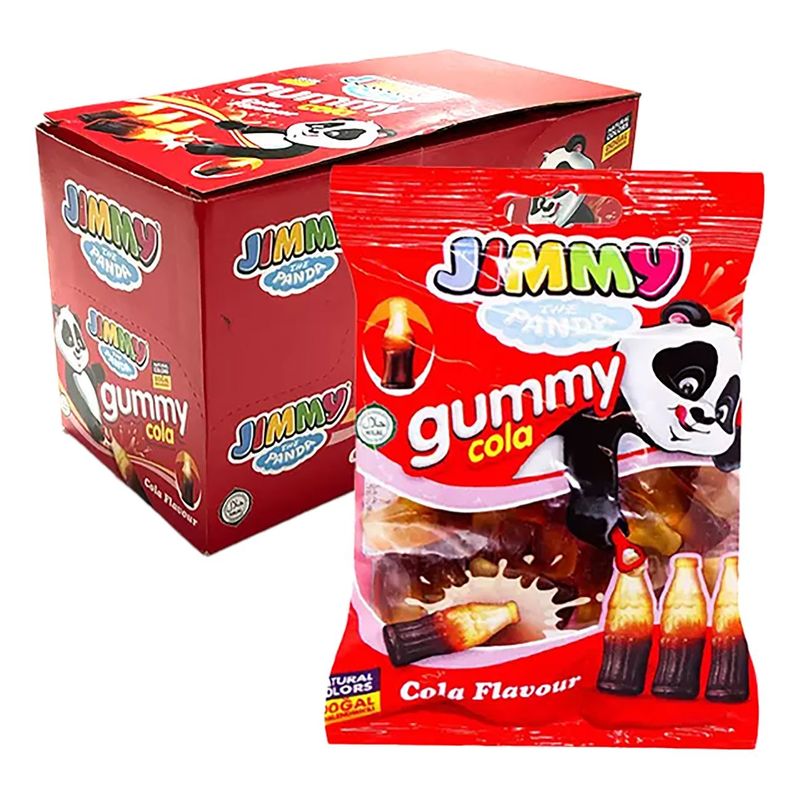 Jimmy the Panda Vingummi Cola 80g