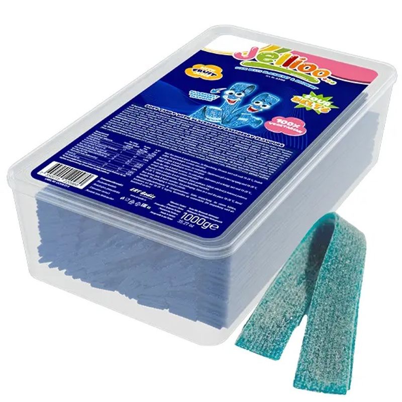 Sour Strips Raspberry Large Pack 1000g