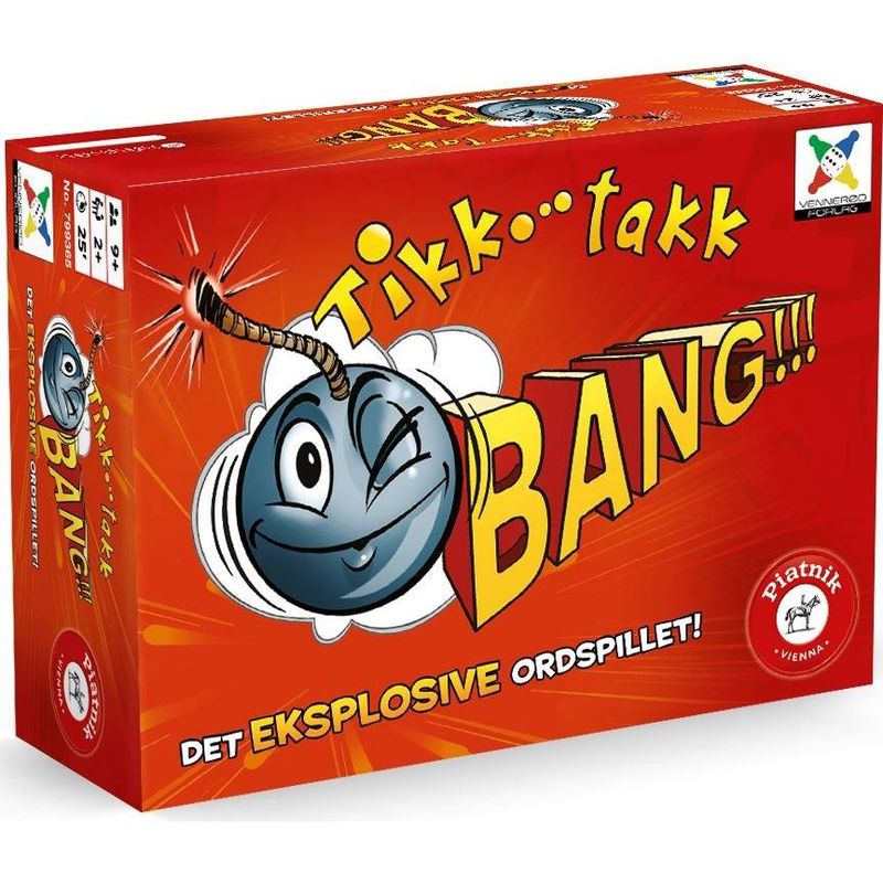 Tikk takk bang game | Explosive word game for family and friends
