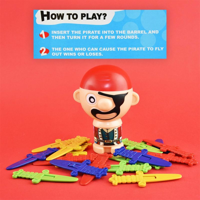 Pop Up Pirate Toy 18.5cm