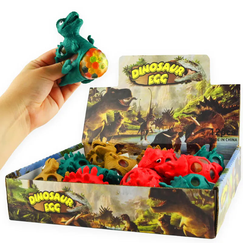 Squeeze Toy Dinosaur Water Beads 9cm | Stress Toy
