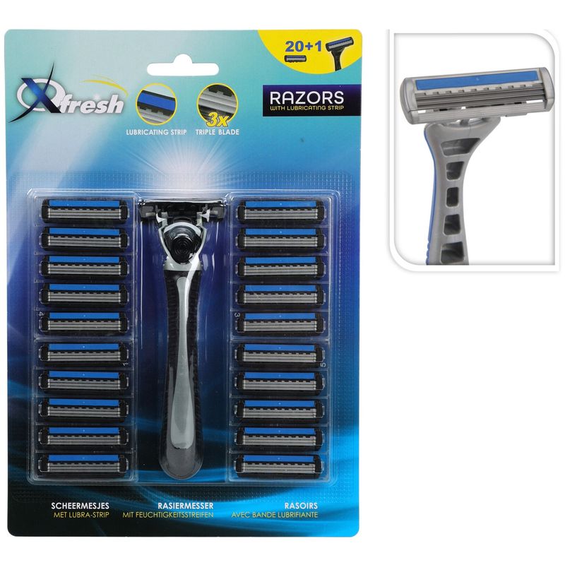 Razor set 21 pieces