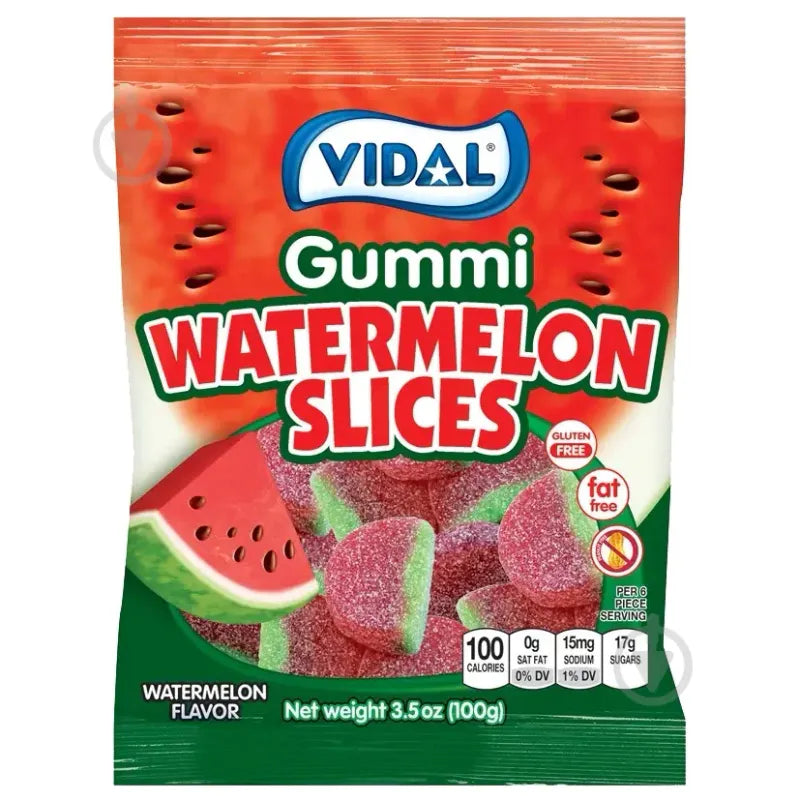 Vidal Watermelon slices 90g