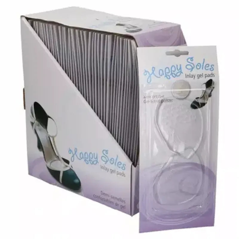 Gel Forefoot Pads 2pk | For High Heels | Happy Soles
