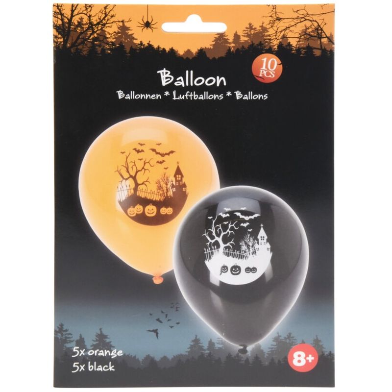 Halloween Ballonger 10pk