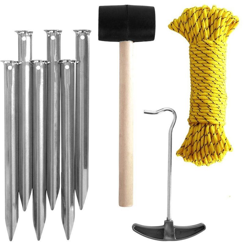 Camping set for tent