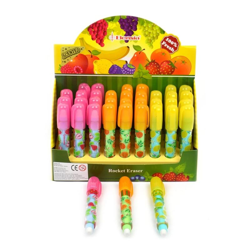 Eraser pencil with scent