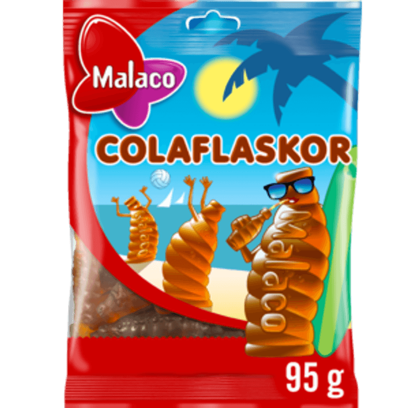 Malaco Cola bottles 95g