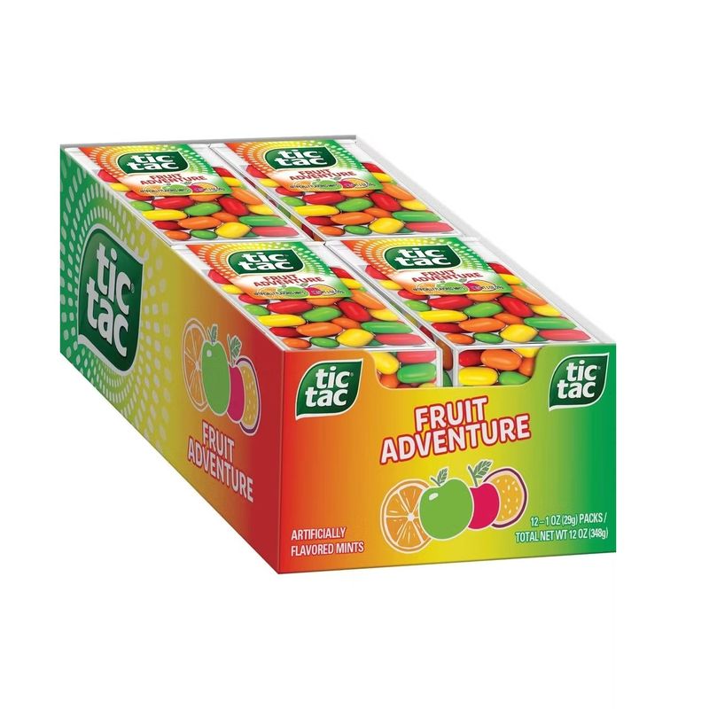 Tic Tac Fruity Mix 18g x 12stk | Storpakk