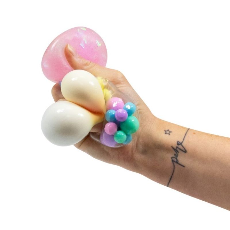 Scrunchems Enhjørning 3pk - Myke stressballer | Fidget - leke
