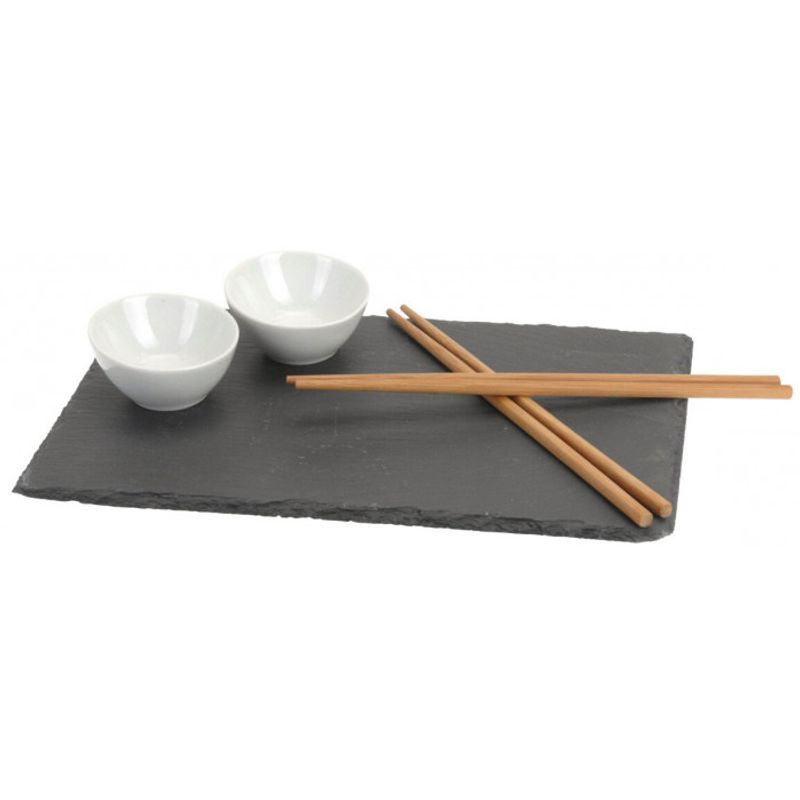 Sushi set Slate 7 pieces | Excellent Houseware