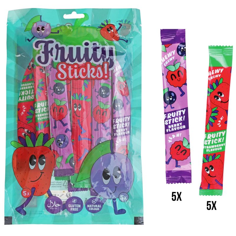 Becky's Fruity Sticks 10pk | 140g