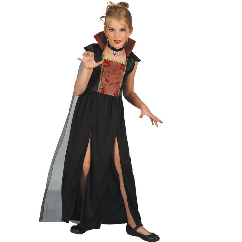 Vampyr Kostyme Jente | 122 - 140cm