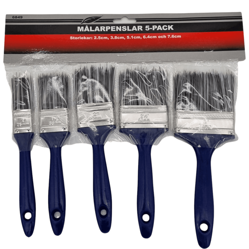Paintbrush set 5 - pack