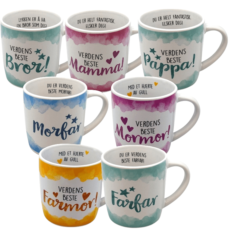 Cozy Family Mugs | World's Best