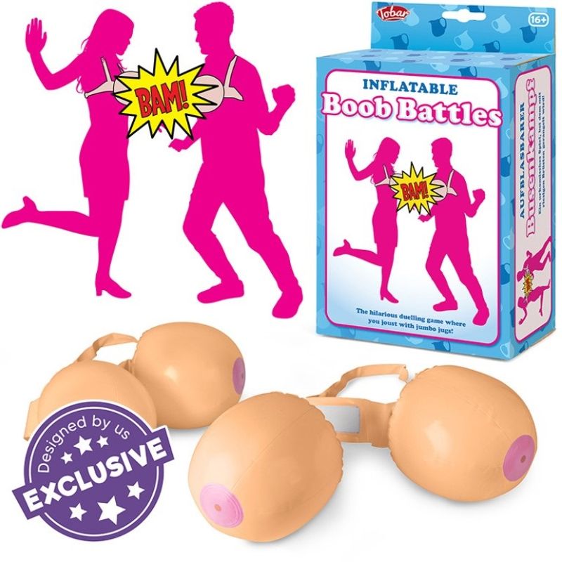 Boob Battles - Inflatable Breast Games for Party Fun