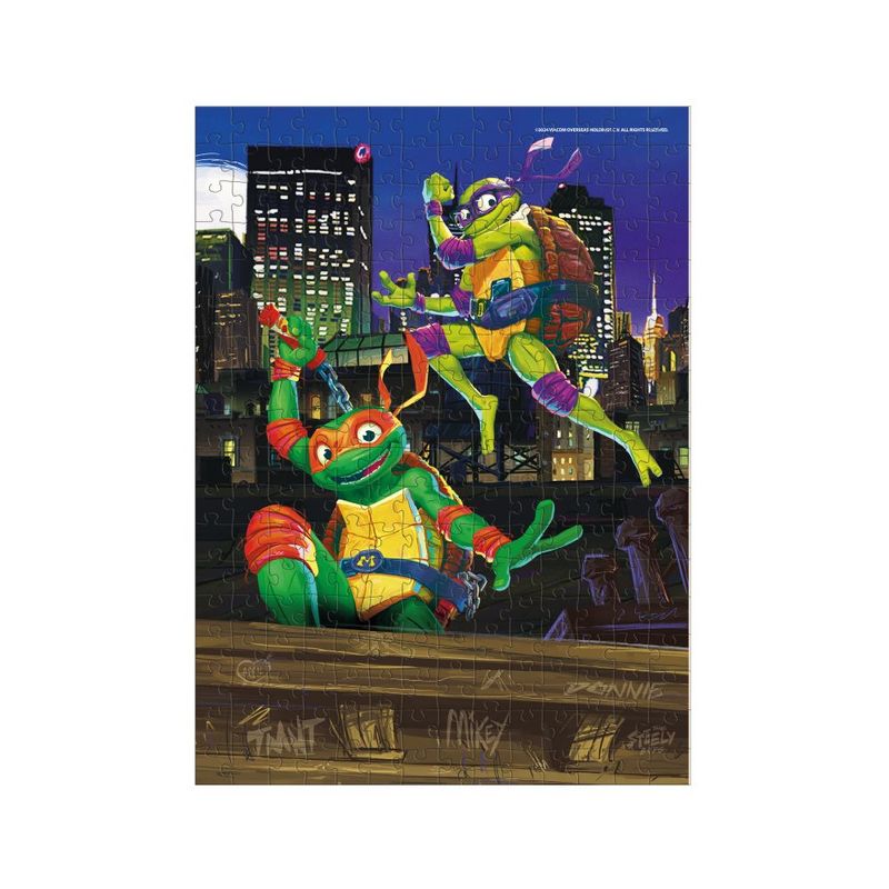 Ninja Turtles Puslespill 250 brikker | Donatello & Michelangelo