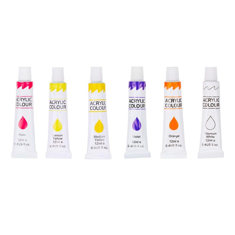 Artico Acrylic Paint Set In Wooden Box 20 Pieces