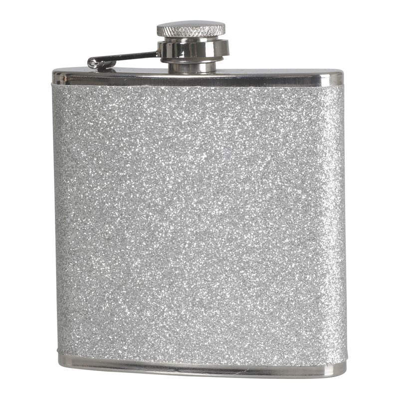 Pocket lamp silver glitter 177ml