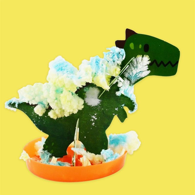 Magic Crystal Growing Dinosaur