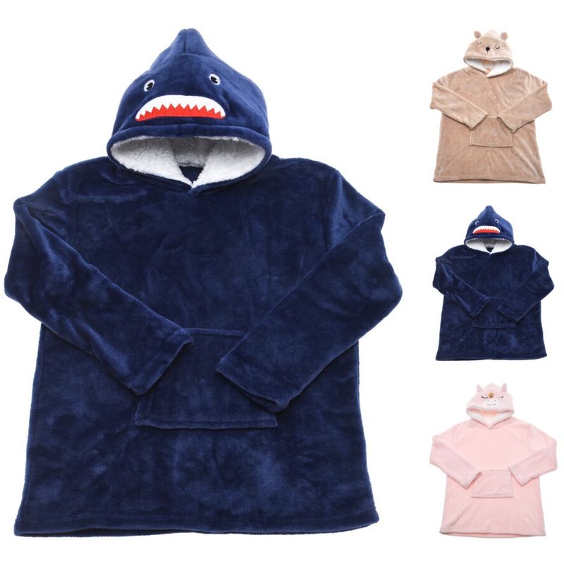 Large Cozy Sweater Children's Hoodie OneSize 3ass