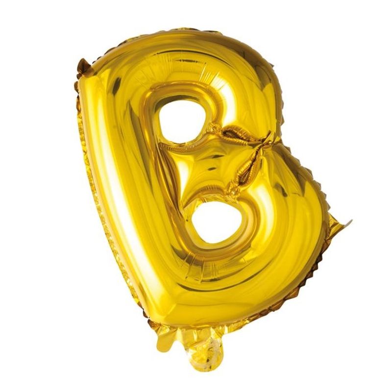 Tinka Foil Letter Balloons 41 cm Gold A To Z