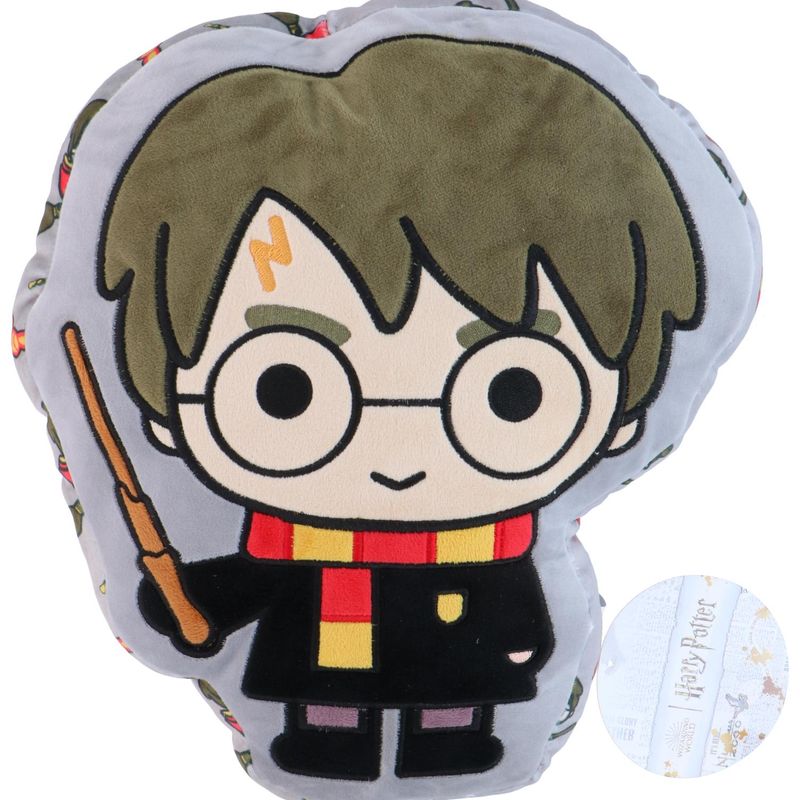 Harry Potter decorative pillow | 2 licensed motifs | Perfect gift for fans