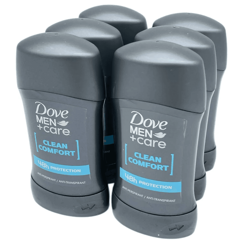 Dove Men+Care Deo Stick Clean Comfort 6pk | Large package