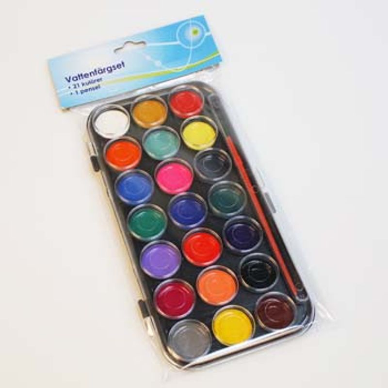 Coloring Book For Children 21 Colors With Brush