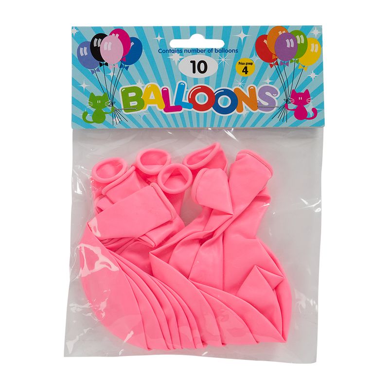 Balloons - Pink 10 pcs
