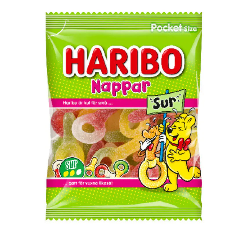 Haribo Sour Pacifiers 80g