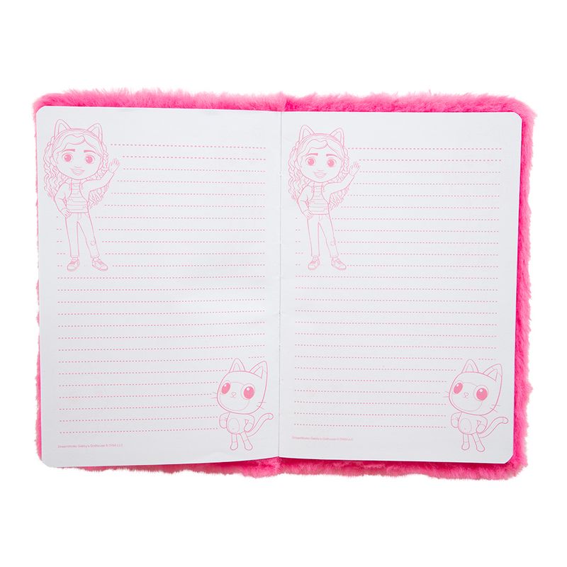 Gabby's Dollhouse - Fluffy Notebook 80 pages