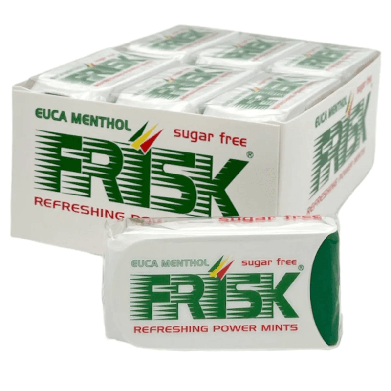 Frisk Menthol sugar-free lozenges 24x6.3g | Large pack