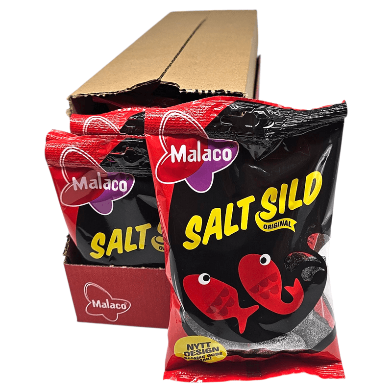 Malaco Salt Herring 16x100g | Large pack