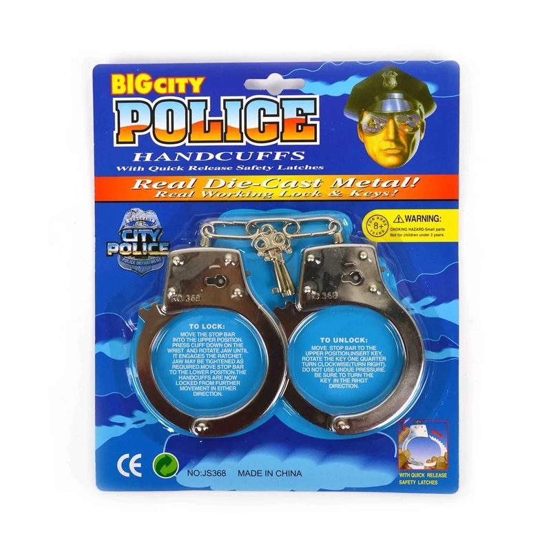 Metal handcuffs 10cm