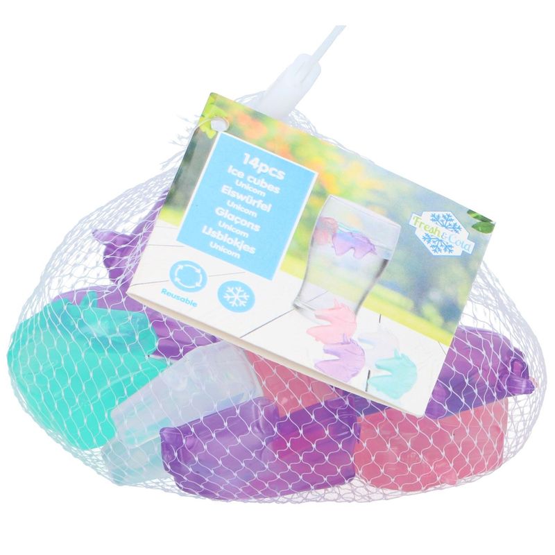 Ice Cubes Unicorn Reusable 14pk