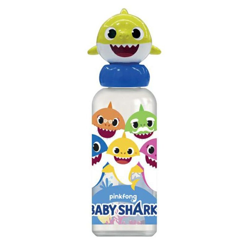Drinking bottle with 3D figure - Baby Shark