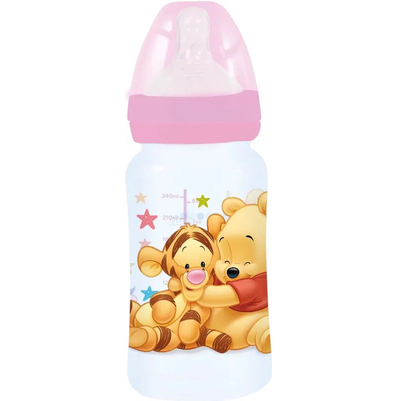Disney Winnie the Pooh baby bottle pink 240ml