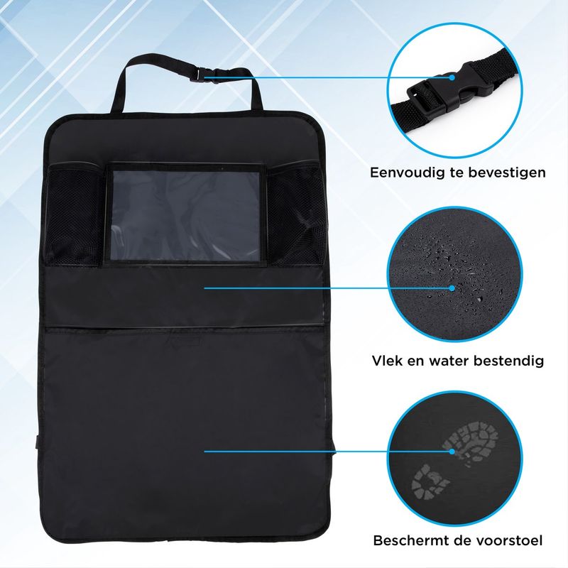 All Ride Car Seat Organization | Tablet Holder and Storage
