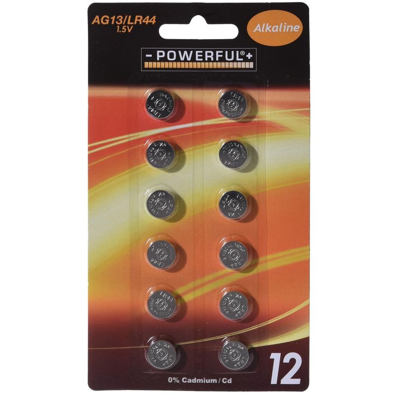 AG13 / LR44 Batterier 12pk