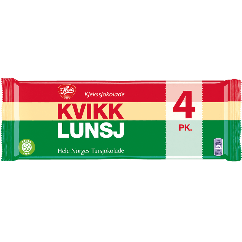 Freia Quick Lunch 4pk 188g
