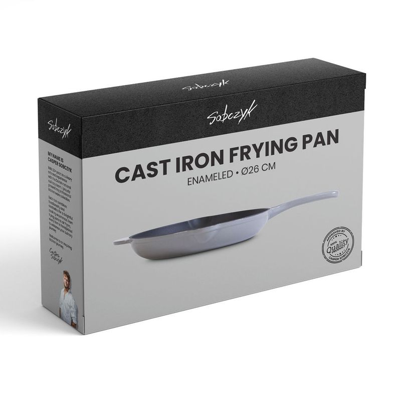 Sobczyk - Enameled Cast Iron Frying Pan Ø26cm