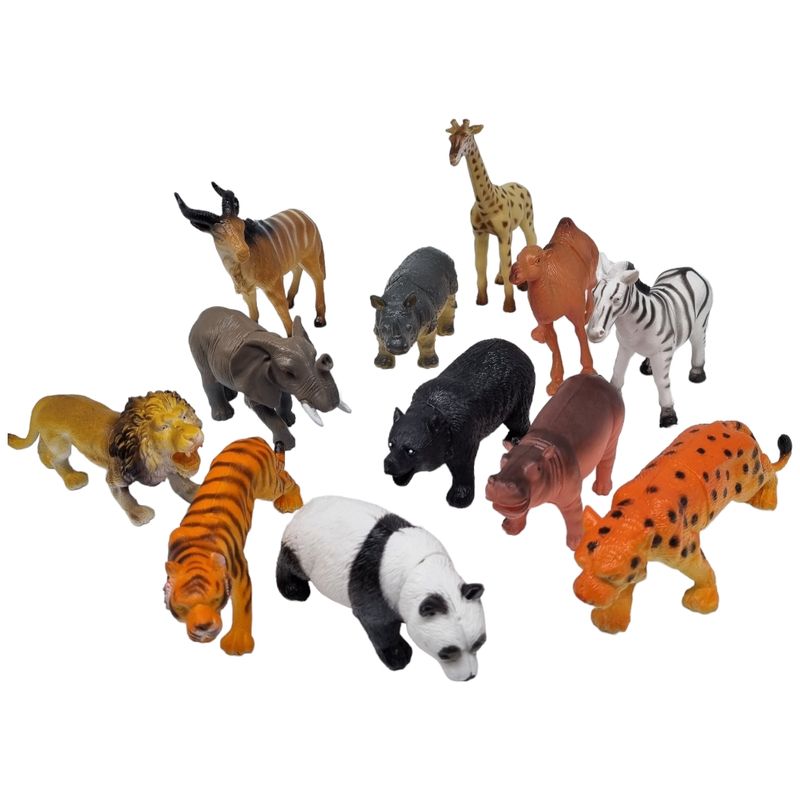 Wild Animals - 12 Different