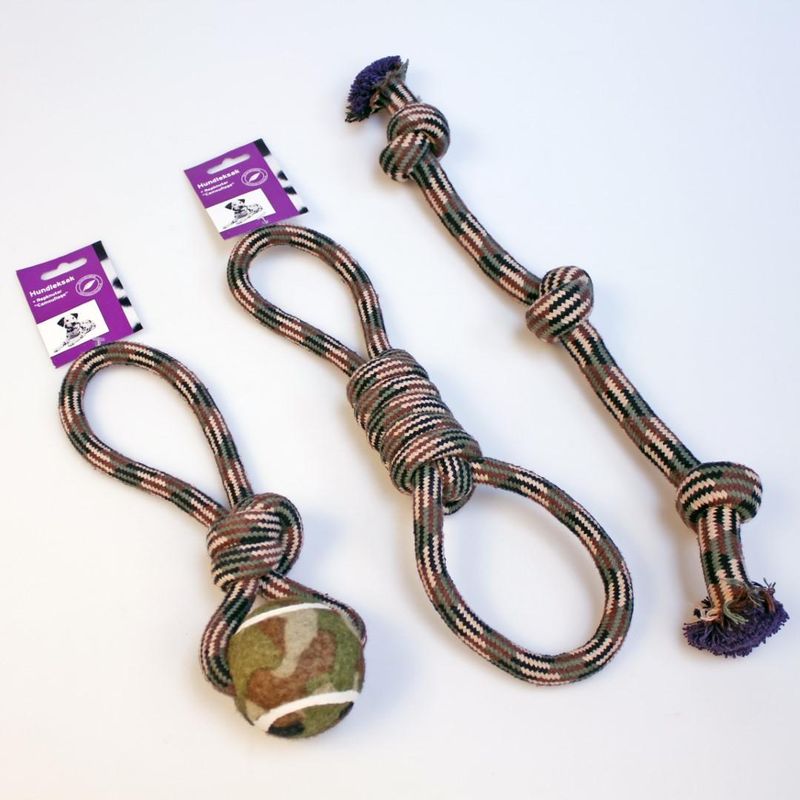 Hundelekesett Camo 3pk 28 - 46cm