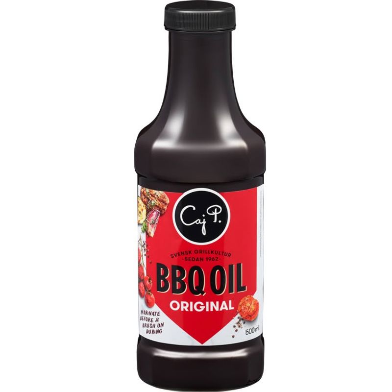 BBQ Oil Original 500ml | Classic grill oil from Caj P