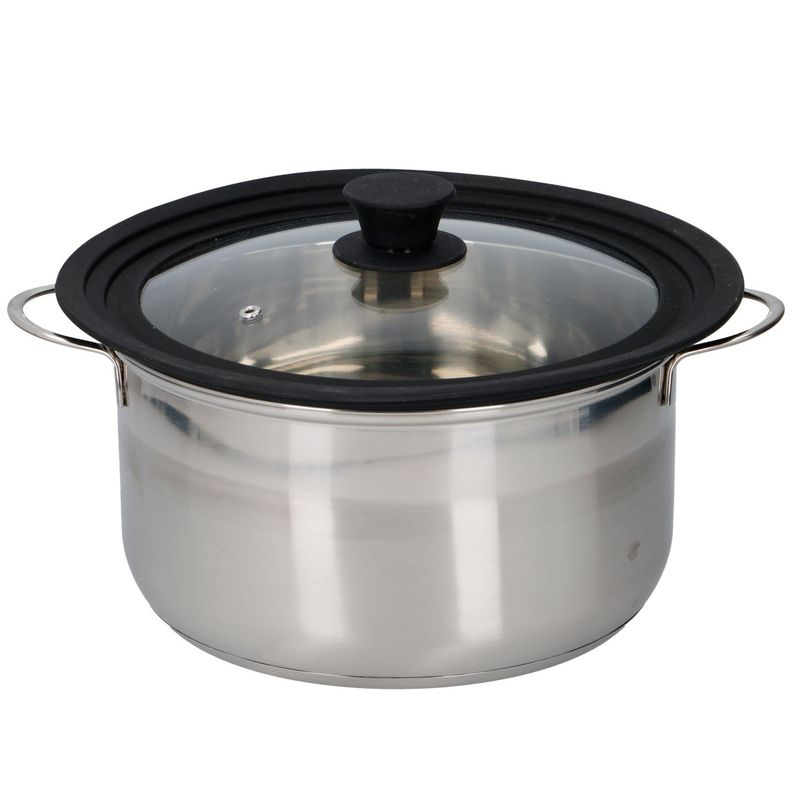 Universal lid for pots Glass & Silicone | Alpina
