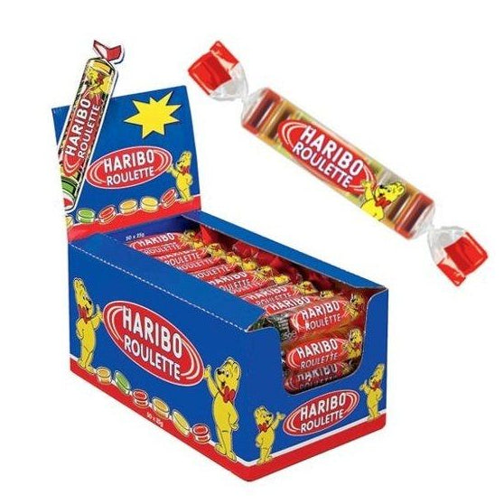 Haribo Roulette 50x25g | Storpakk